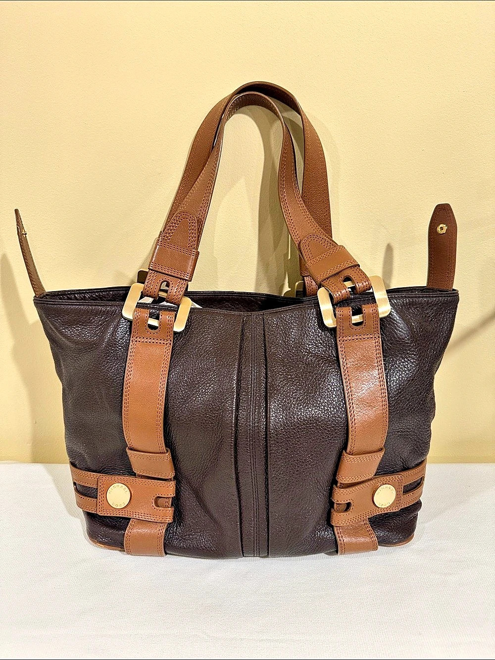 Vintage Michael Kors pebble Leather Tote Authentic Michael Kors handbag